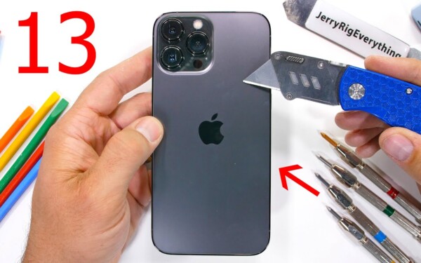 le test de résistance aux rayures et au feu de l’iphone 13 pro max, aussi robuste qu’il y parait ?