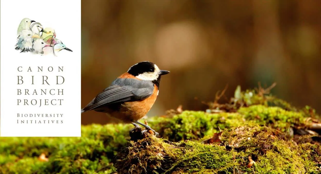 Canon cherche à sensibiliser à l'importance de la protection de la biodiversité