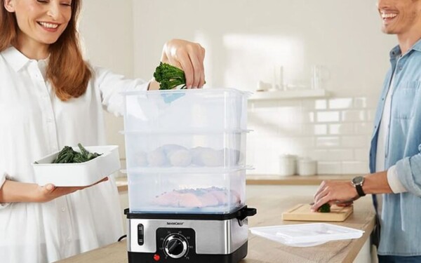 Lidl a le cuiseur vapeur qui facilite le maintien d'un régime faible en gras