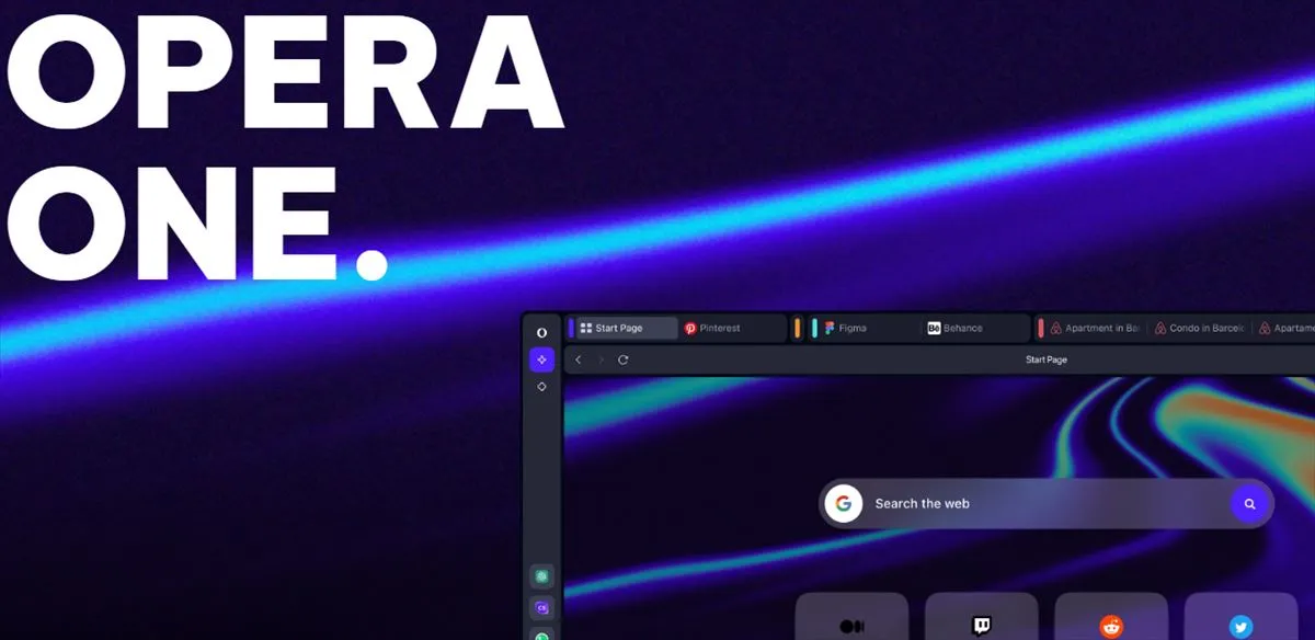 Opera One : un navigateur conçu pour le monde de l'IA