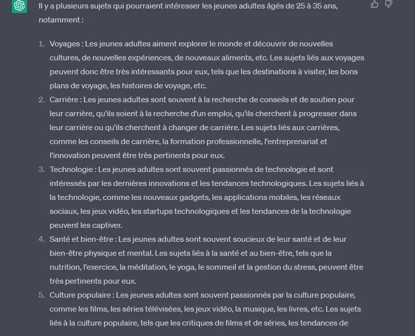Utilisations que vous pouvez donner à l'IA de ChatGPT dans votre quotidien