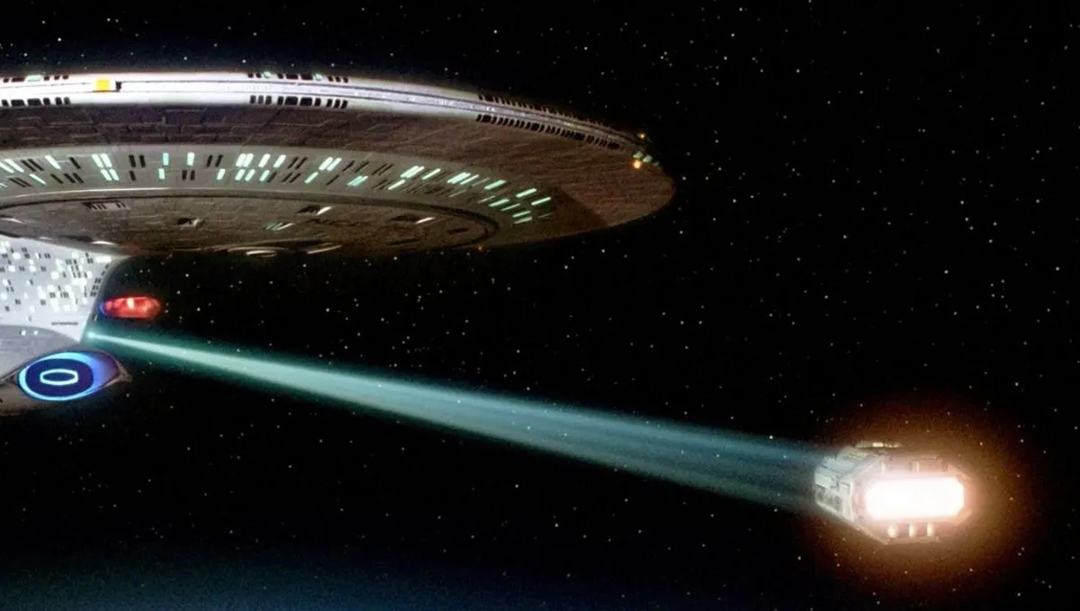 Un rayon tracteur de type Star Trek a été développé pour piéger les objets dans l'espace.