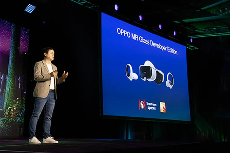 Le premier appareil de réalité virtuelle d'Oppo, qui sera lancé sous forme de kit