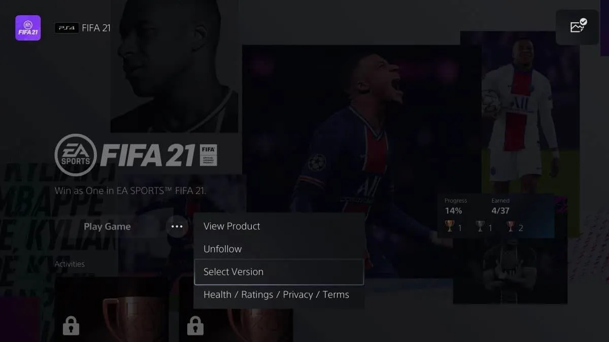 PS Store montrant une liste de jeux mis à jour pour la PS5