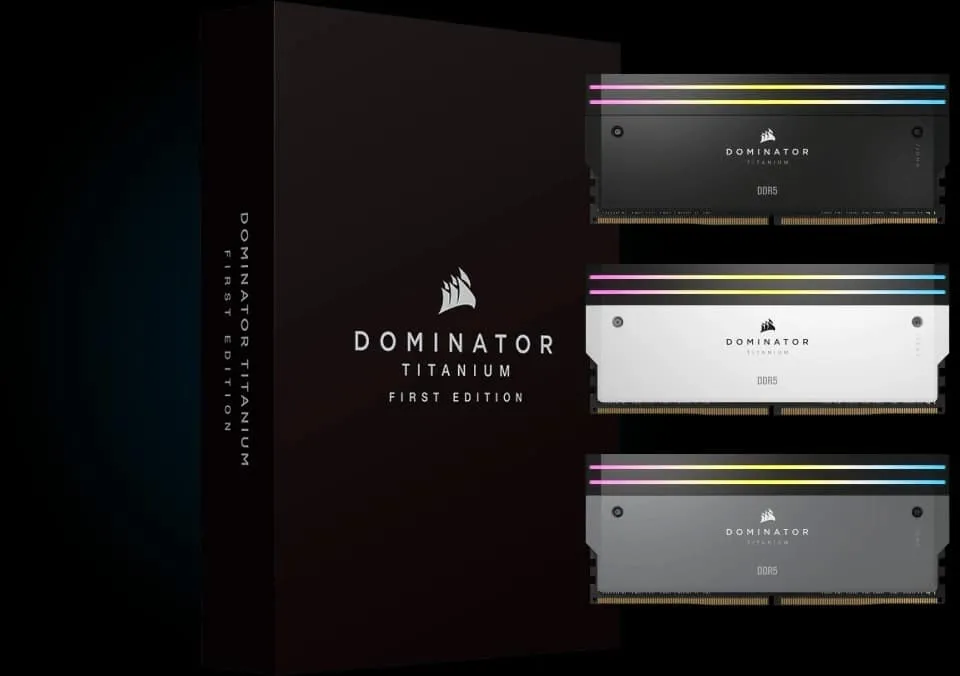Corsair dominator titanium ddr5