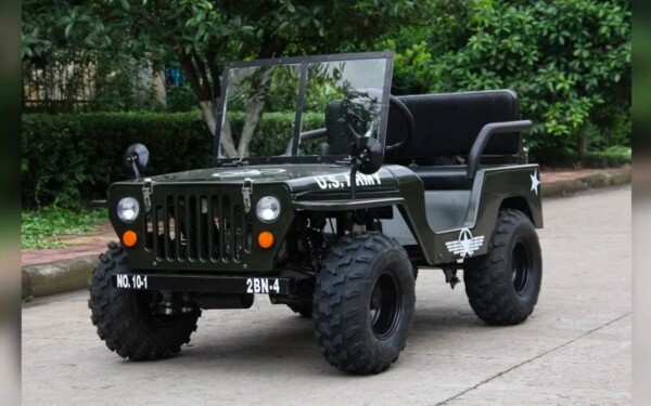 Alibaba chine vend des Jeeps électriques pour moins de 2000 euros.