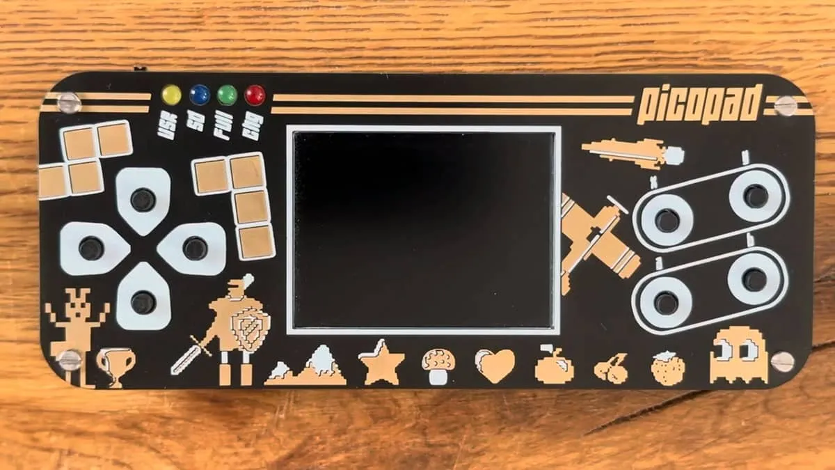 picopad Picopad, une console portable ouverte basée sur le Raspberry Pi