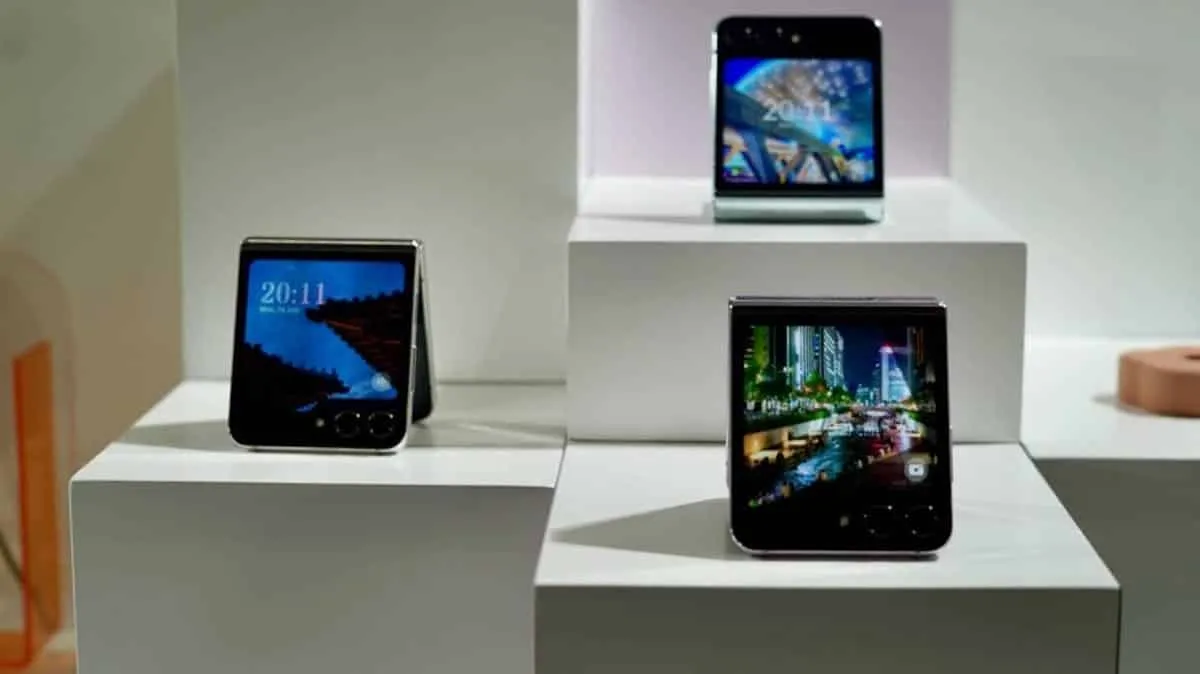 Nouveaux smartphones pliables Samsung et Samsung Watch