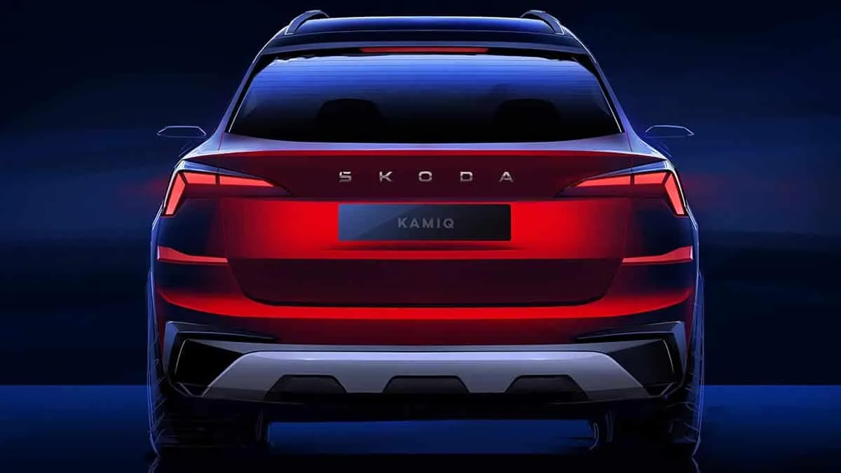La nouvelle Skoda Kamiq 2024 sera dévoilée le 1er août 2023, en même temps que la Scala liftée.