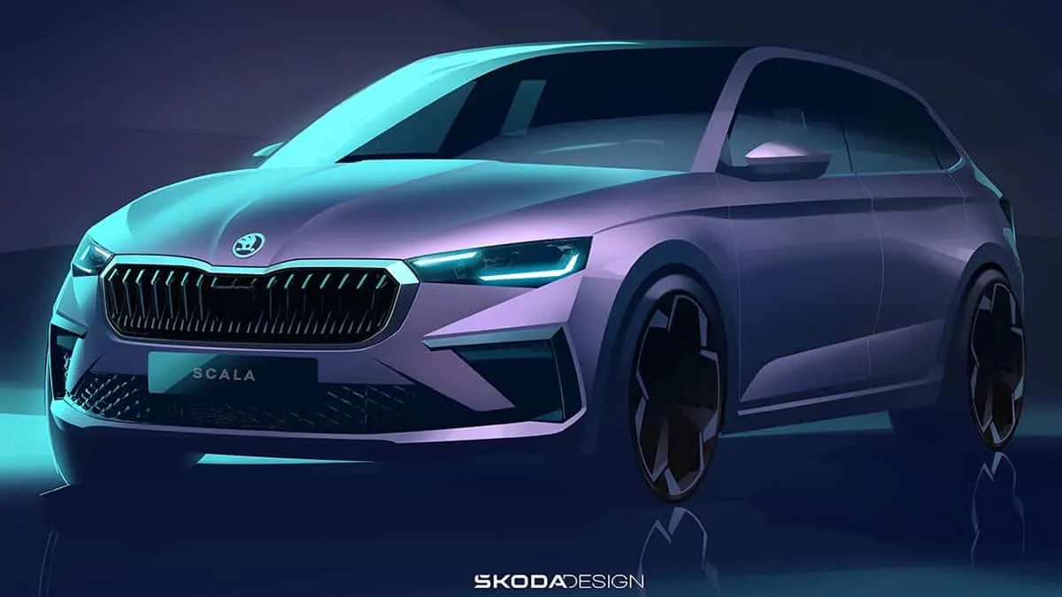 La nouvelle Skoda Scala 2024 sera dévoilée le 1er août 2023, en même temps que la Kamiq.