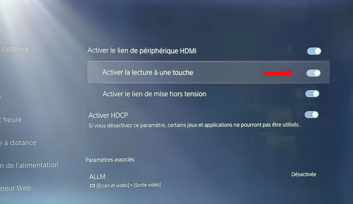 Comment empêcher la PS5 de s'allumer et de s'éteindre avec la Smart TV