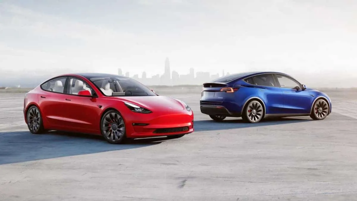 Tesla Model Y et Model 3