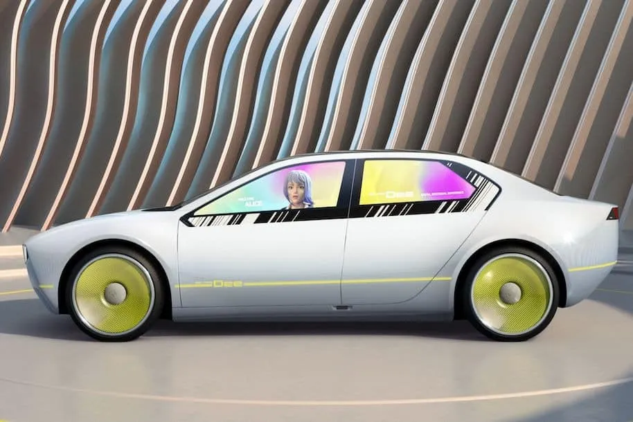 BMW i Vision Dee - vue latérale