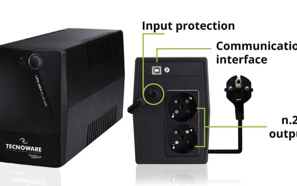 Tecnoware Onduleur ERA PLUS 1100 : Une alimentation sans interruption qui ne fait aucun compromis pour seulement 56,99 € !