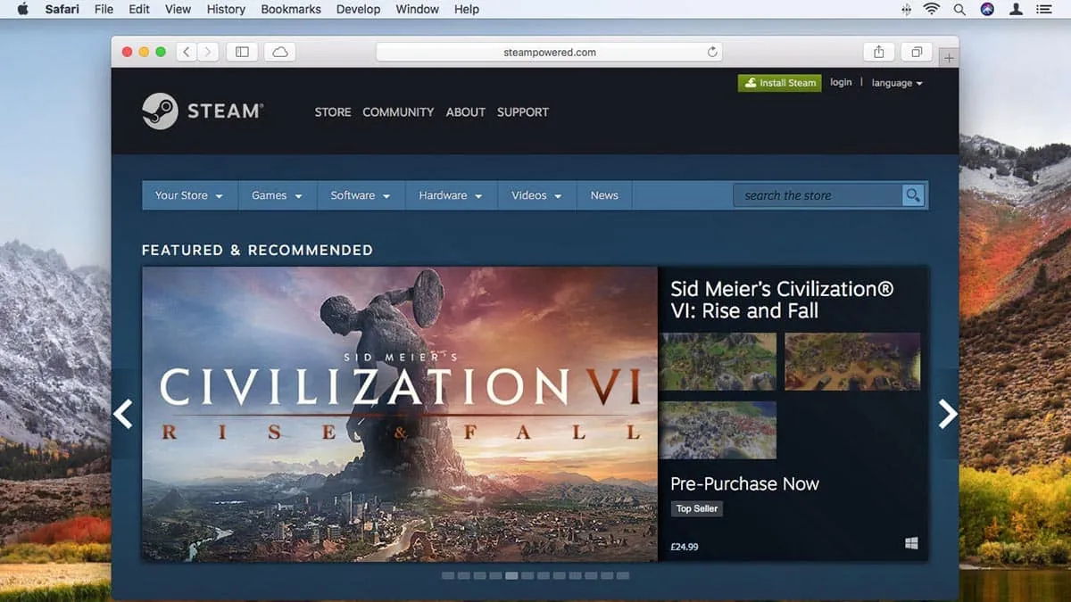 Comment installer Steam sur Mac et accéder à des milliers de jeux vidéo
