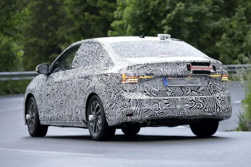 arrière de la vw Jetta nouvelle génération