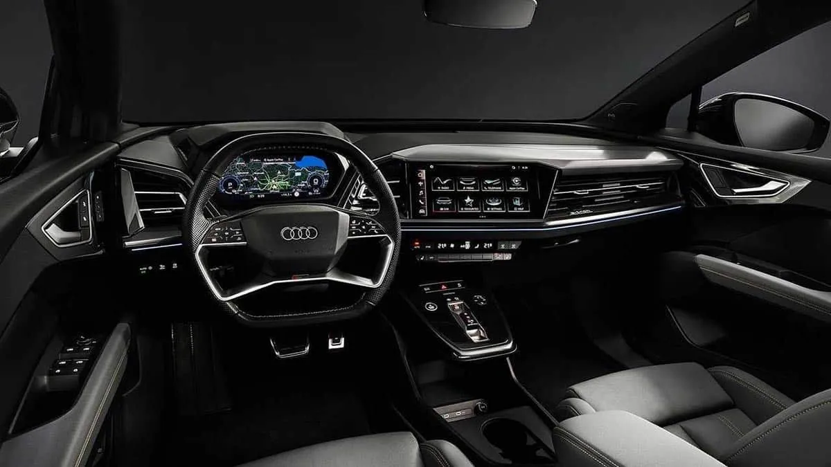 Intérieur de l'Audi Q4 e tron