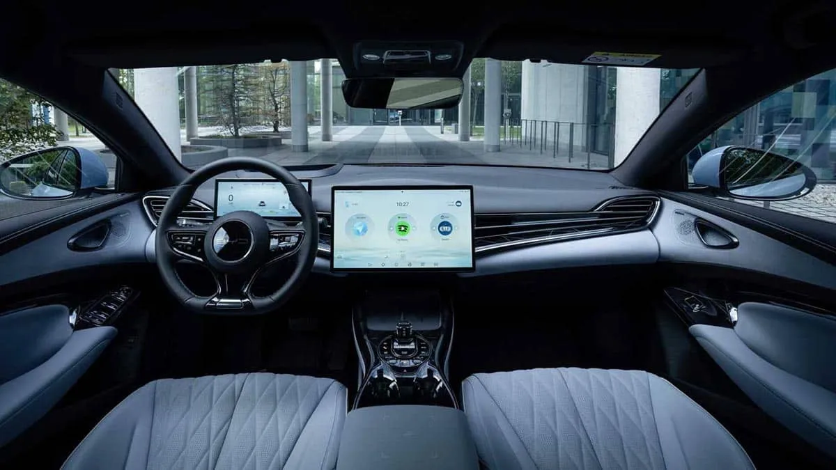 Interieur de la BYD Seal