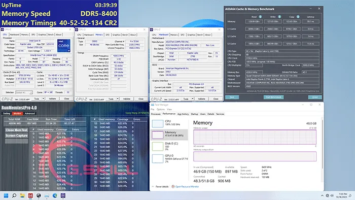 DDR5-8400 Intel Core