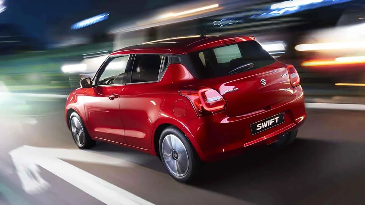 Suzuki Swift - arrière