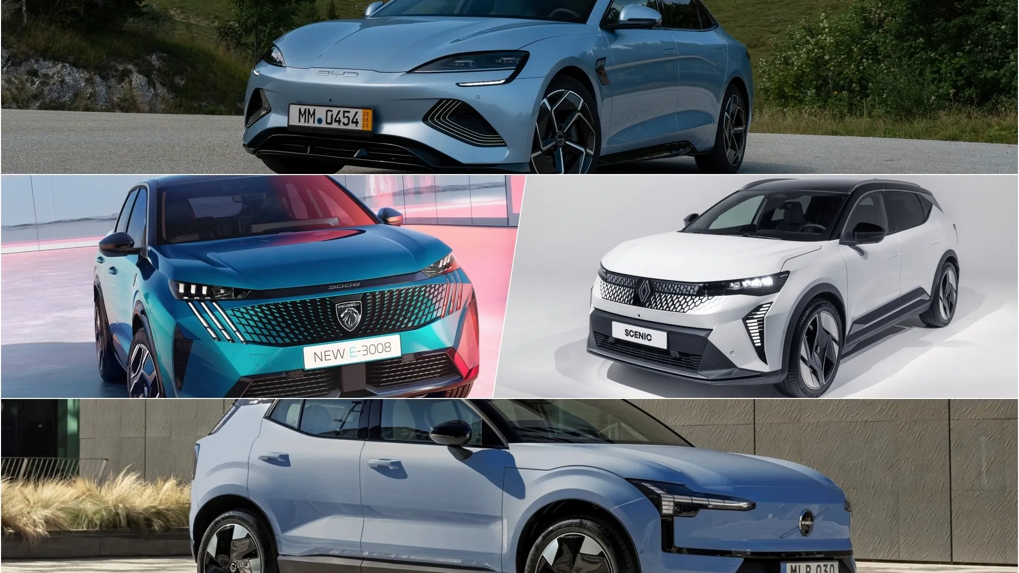 Ce sont les finalistes pour la Voiture de l'Année en Europe en 2024, un palmarès très électrique
