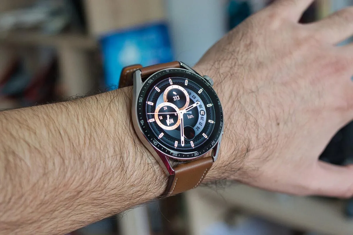 Huawei-Watch-GT3 une smartwatch Huawei très complète et élégante au prix le plus bas sur Amazon