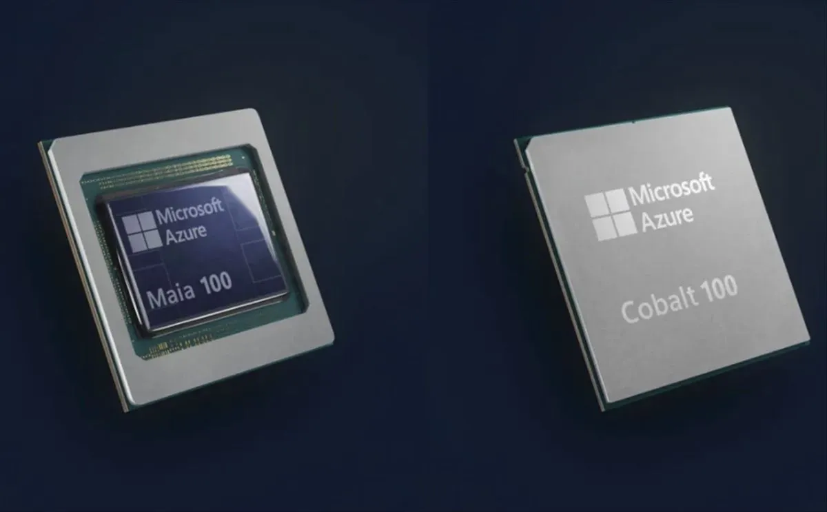 Microsoft présente deux nouvelles puces personnalisées pour l'IA