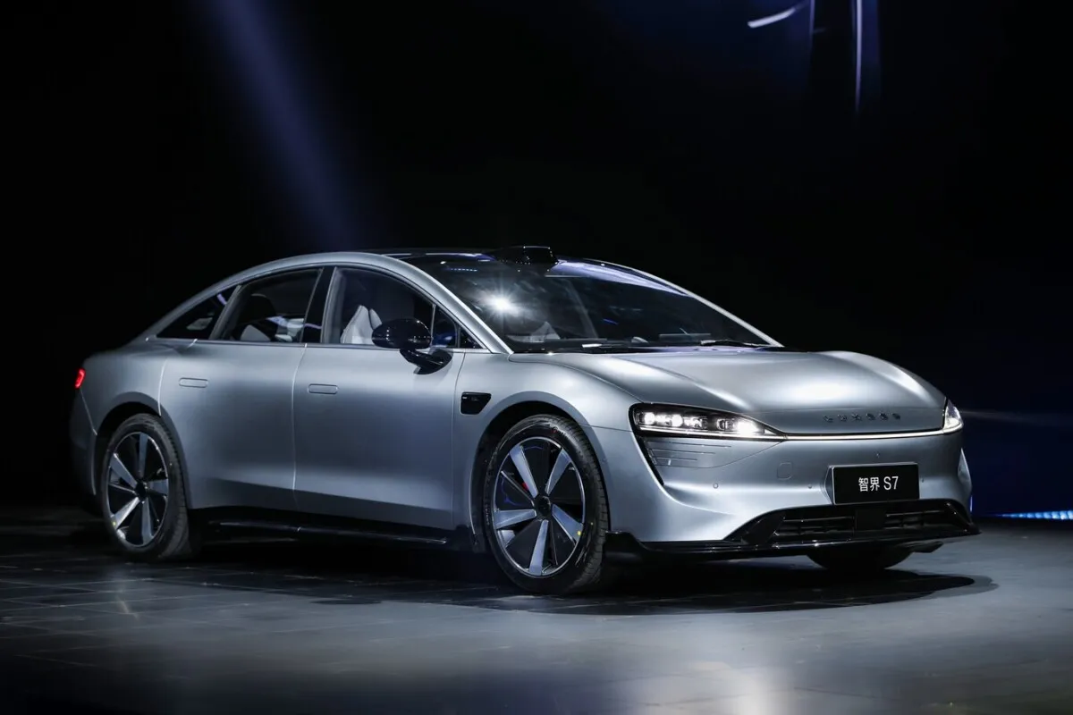 Le nouveau véhicule électrique de Huawei