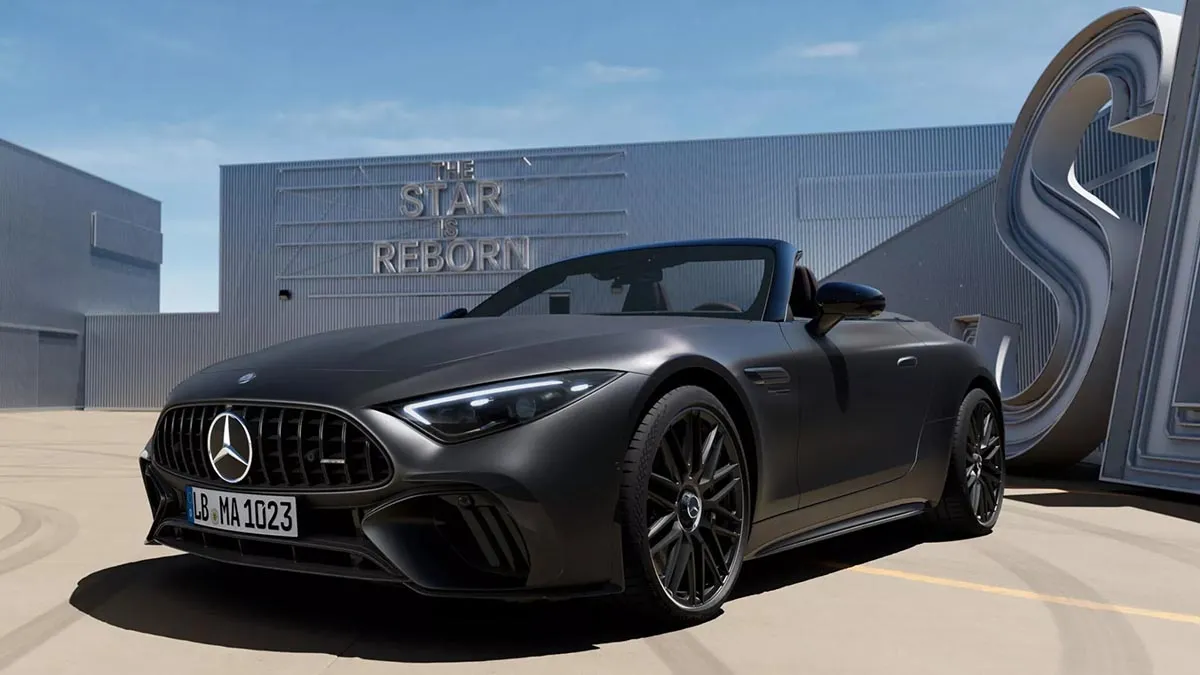 Mercedes-AMG présente la version hybride rechargeable du SL avec 816 ch.