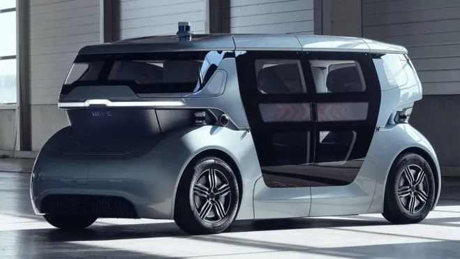 L'achat de la société automobile comprend le NEVS PONS, un véhicule électrique autonome.