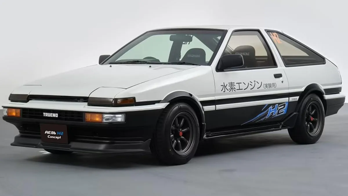 La Toyota Corolla AE86 devient une voiture électrique à hydrogène