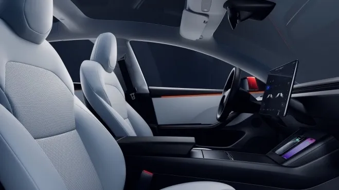 Sièges de la Tesla Model 3