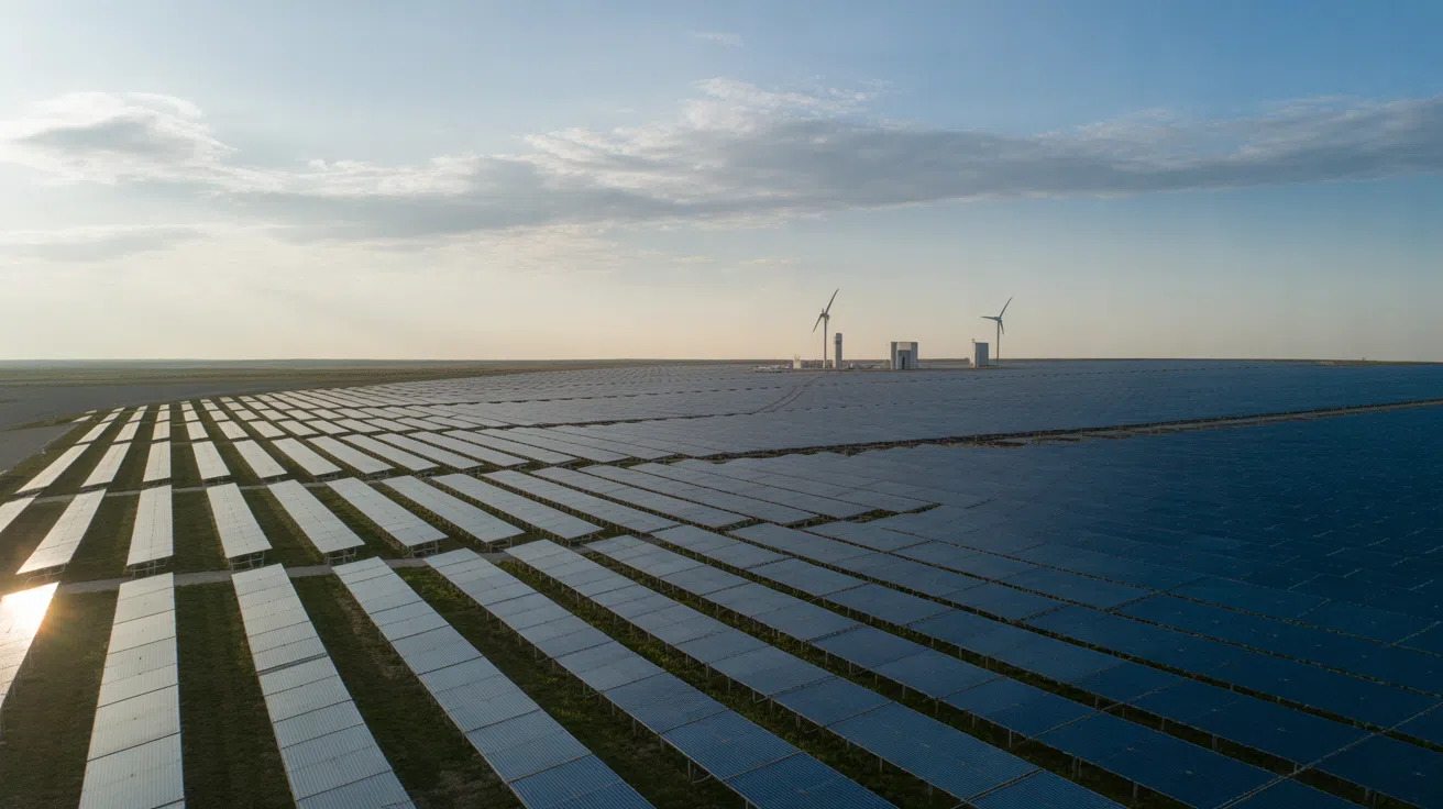 Centrale solaire Acampo Estrén à Reden, Zaragoza.
