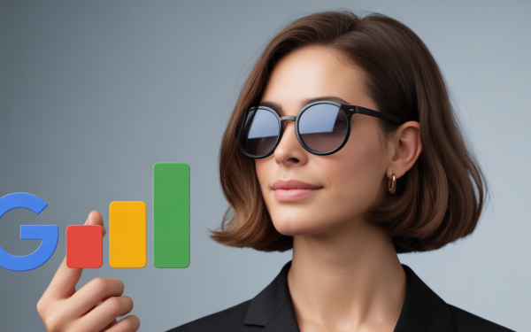 Graphique boursier dynamique Google AI innovant