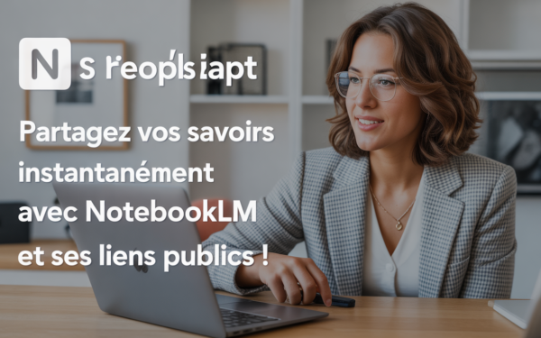 Capture d'écran de l'interface utilisateur de NotebookLM