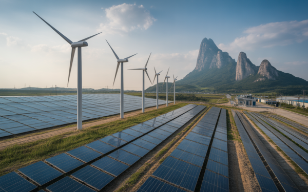 Renouvelables en plein essor en corée du sud