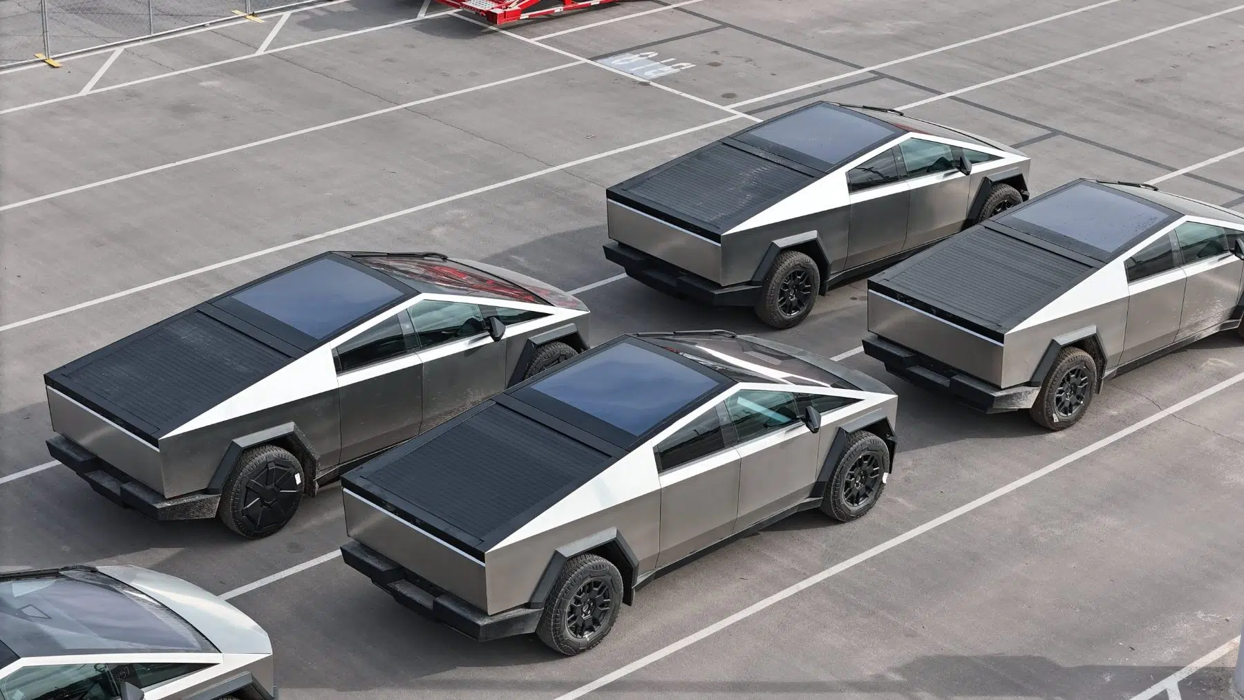 Graphique boursier en chute symbolisant Tesla