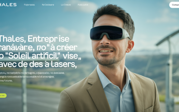 Thales, entreprise française, vise à créer un 