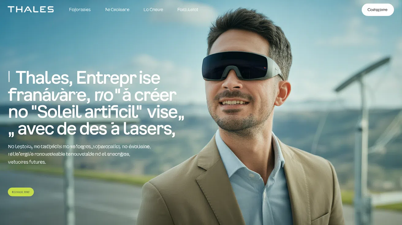 Thales, entreprise française, vise à créer un 