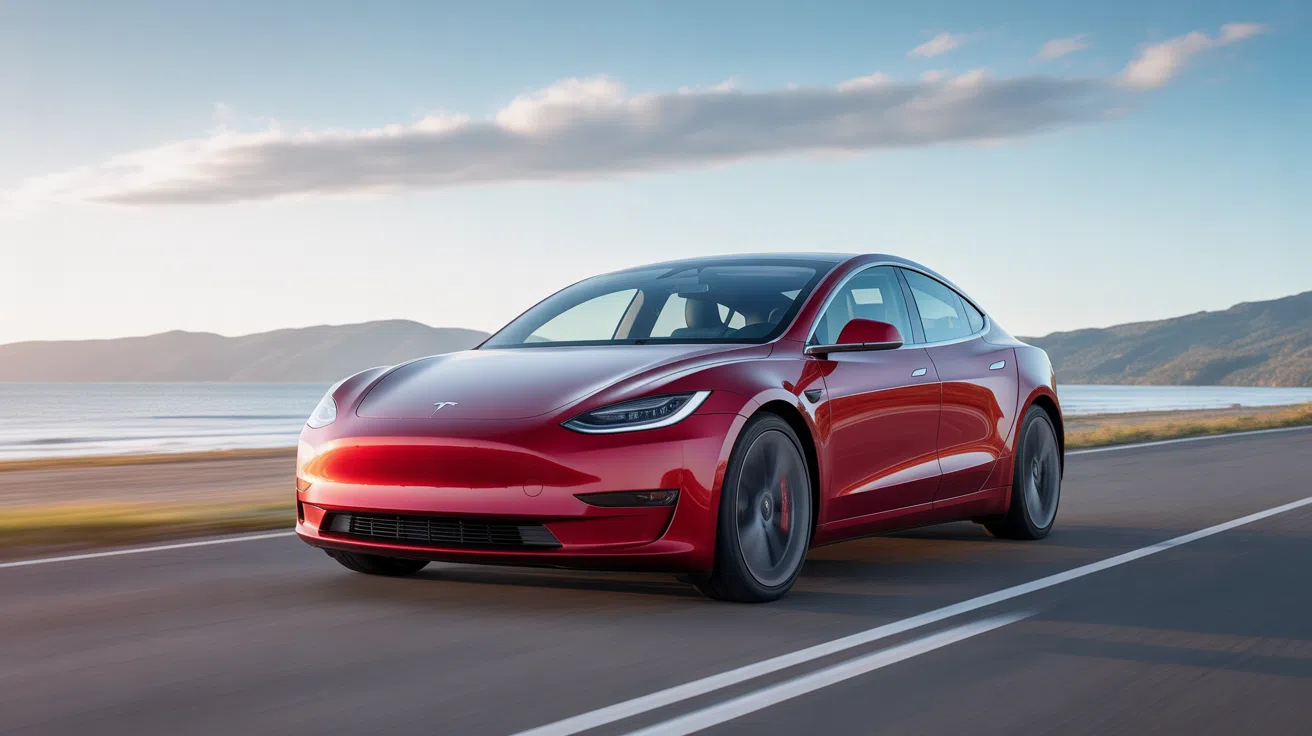 Journaliste américain testant le FSD de Tesla sur route