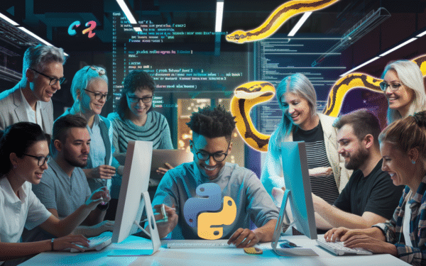 Apprends python facilement et rapidement pour créer des projets impressionnants sans aucune