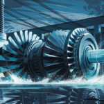 Gigantesque turbine hydroélectrique de 500 MW en Chine