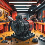 Démontage dun moteur électrique les mécaniciens se réinventent pour ne plus