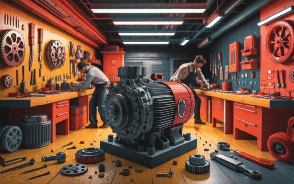 Démontage dun moteur électrique les mécaniciens se réinventent pour ne plus