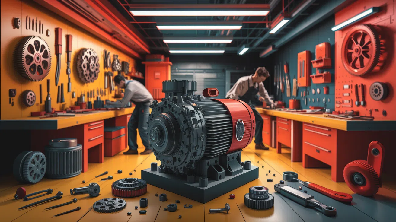 Démontage dun moteur électrique  les mécaniciens se réinventent pour ne plus