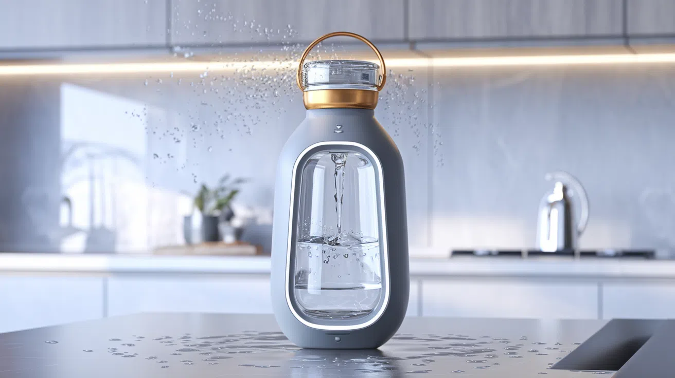 Des conceptrices allemandes dévoilent une bouteille 3d mobile qui recueille jusquà 6
