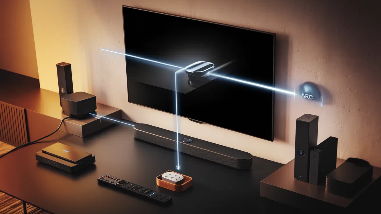 Hdmi arc  optimisez votre smart tv pour un son immersif et