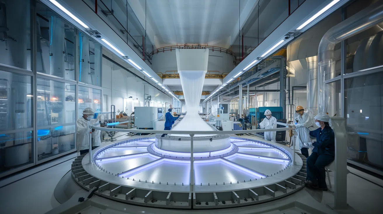 La chine lance une usine de fibres textiles innovante  1 000