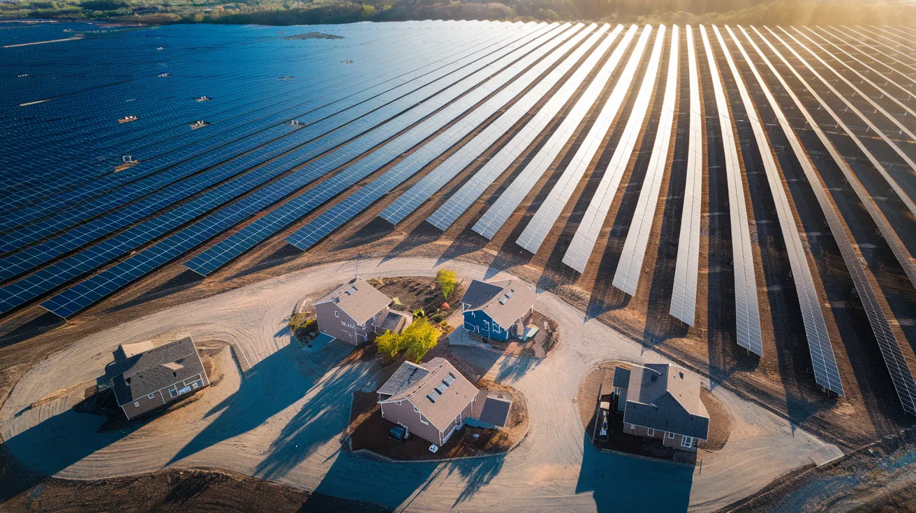 La nouvelle centrale photovoltaïque équipée de 93 000 panneaux alimente désormais 26