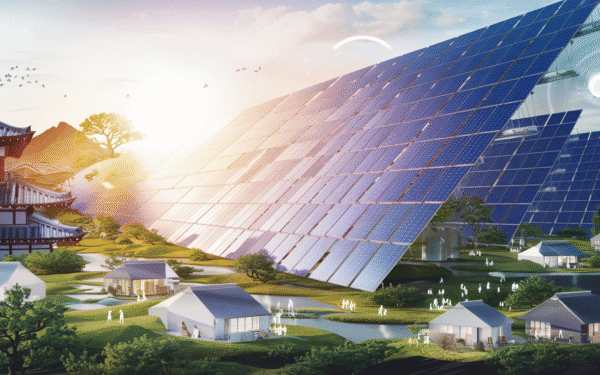 Le super panneau solaire du japon alimente 6 millions de foyers équivalent